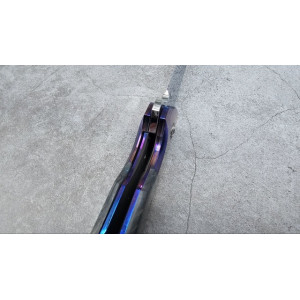 RAPTOR ZDP авторський складаний ніж ручної роботи GRYFON KNIVES, сталь ZDP-189, 67 HRC . Photo 3